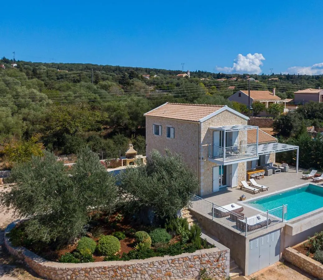 Fiscardo Luxury Stone Villa Suzana ,With Sunset View! Fiskardo