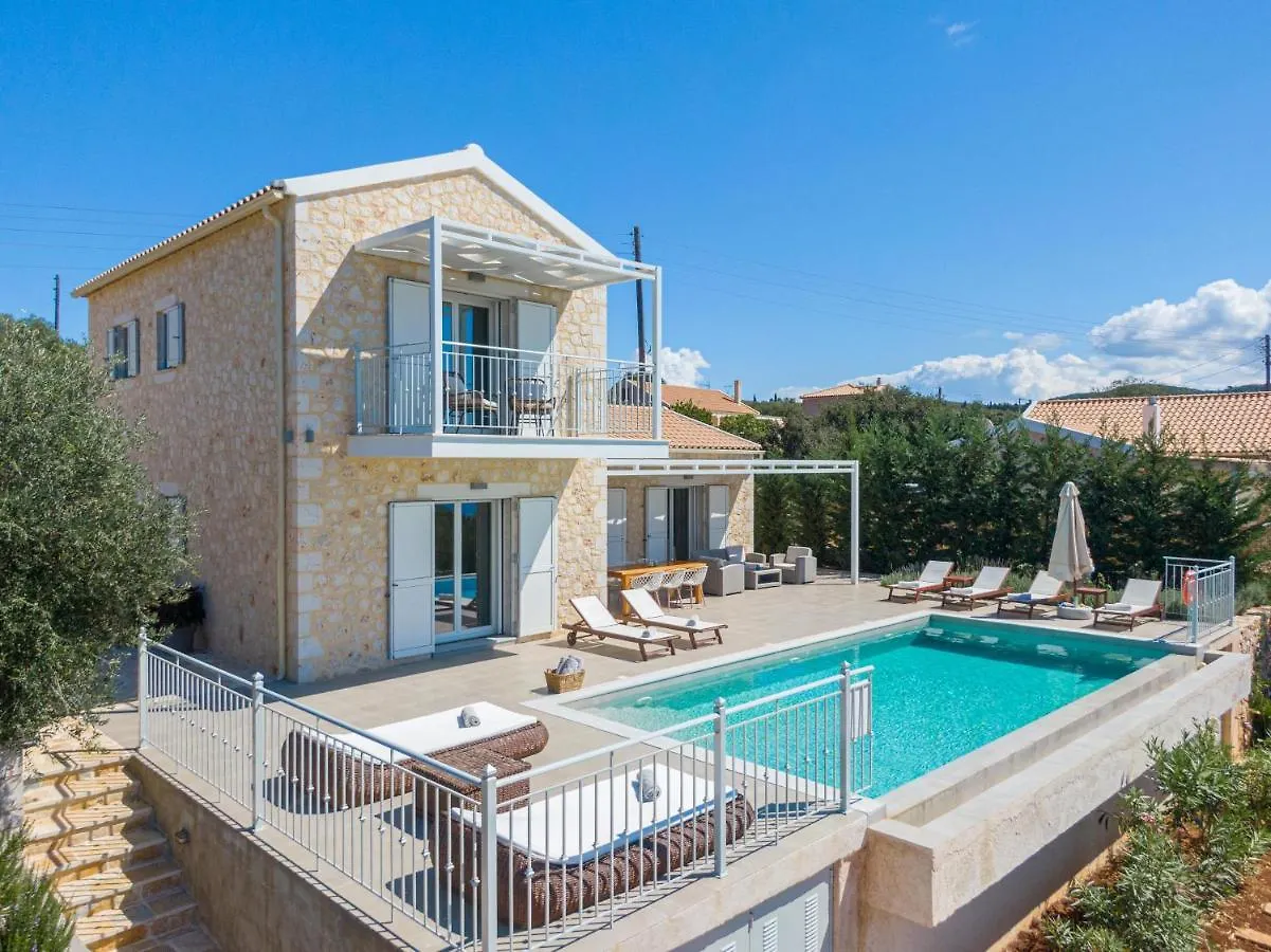 Fiscardo Luxury Stone Villa Suzana ,With Sunset View! Fiskardo