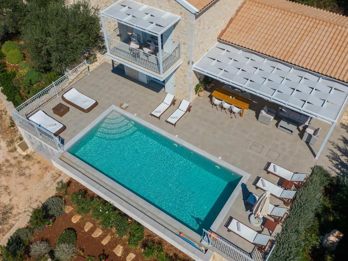 Fiscardo Luxury Stone Villa Suzana ,With Sunset View! Fiskardo Greece