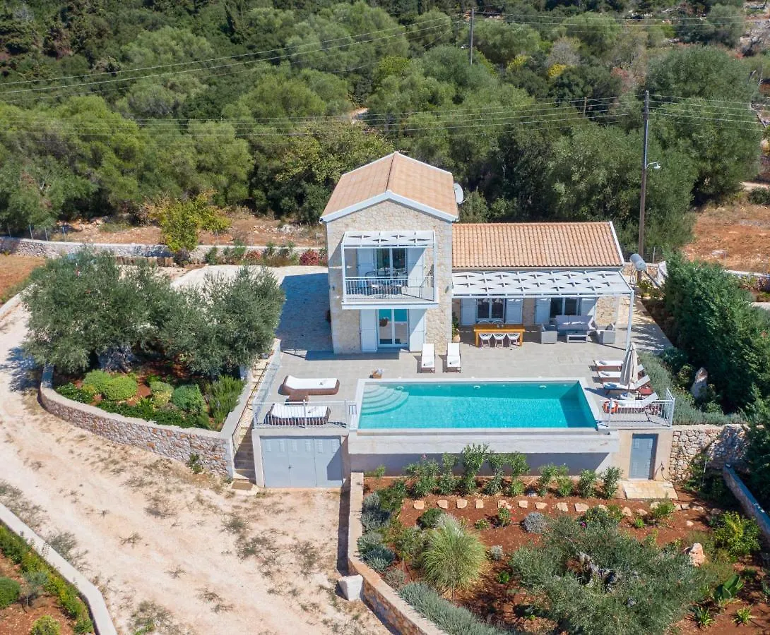 Fiscardo Luxury Stone Villa Suzana ,With Sunset View! Fiskardo