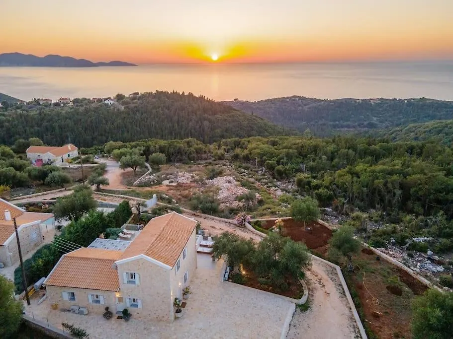 Fiscardo Luxury Stone Villa Suzana ,With Sunset View! Fiskardo 0*,