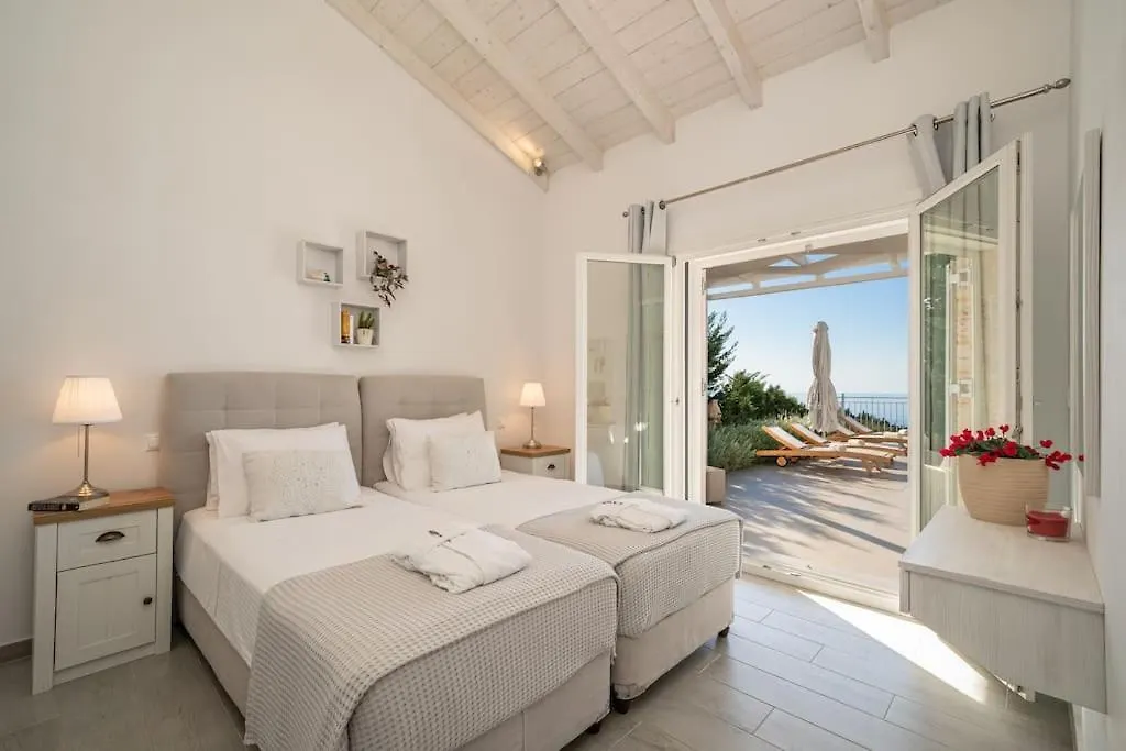 Fiscardo Luxury Stone Villa Suzana ,With Sunset View! Fiskardo