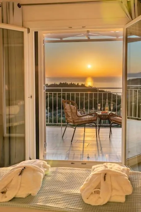 Fiscardo Luxury Stone Villa Suzana ,With Sunset View! Fiskardo