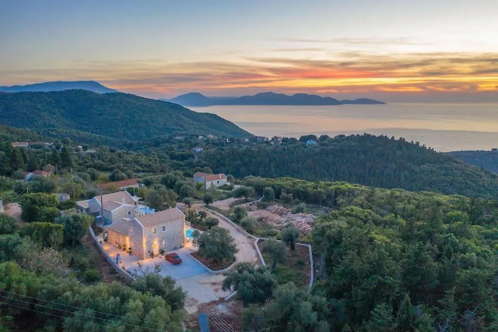 Fiscardo Luxury Stone Villa Suzana ,With Sunset View! Fiskardo