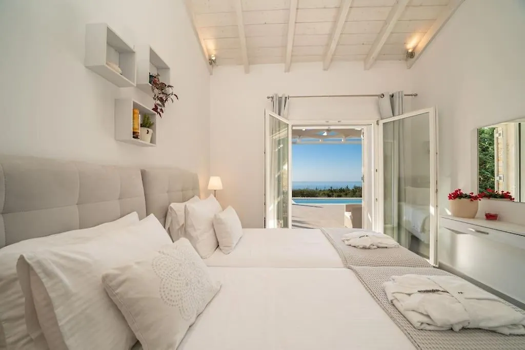 Fiscardo Luxury Stone Villa Suzana ,With Sunset View! Fiskardo