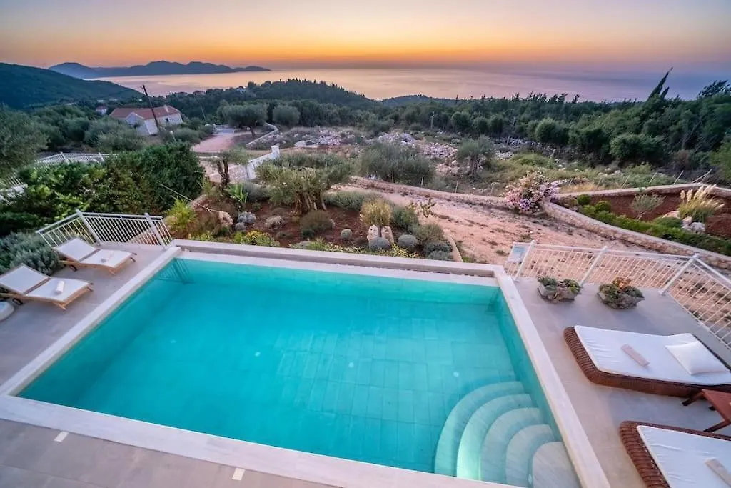 Fiscardo Luxury Stone Villa Suzana ,With Sunset View! Fiskardo