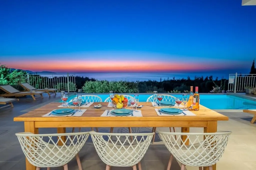 Fiscardo Luxury Stone Villa Suzana ,With Sunset View! Fiskardo Greece