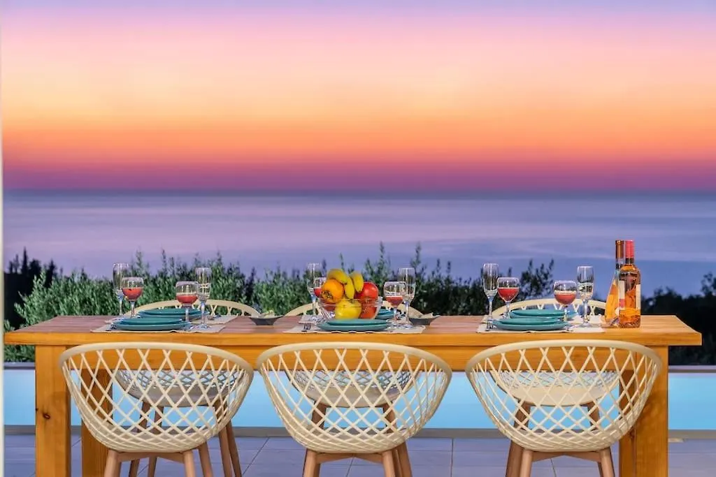 Fiscardo Luxury Stone Villa Suzana ,With Sunset View! Fiskardo