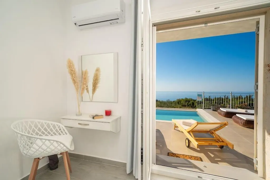 Fiscardo Luxury Stone Villa Suzana ,With Sunset View! Fiskardo